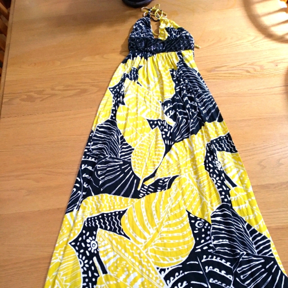 Sky maxi dress